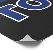 Rache Tour 2024: Pro-Trump - politische Inspiratio Poster (Ecke)