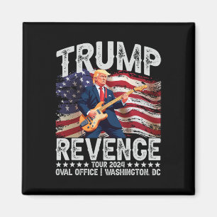Rache Tour 2024 Rock on Voting Convicted Felon R Magnet
