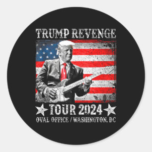 Rache Tour 2024 Runder Aufkleber