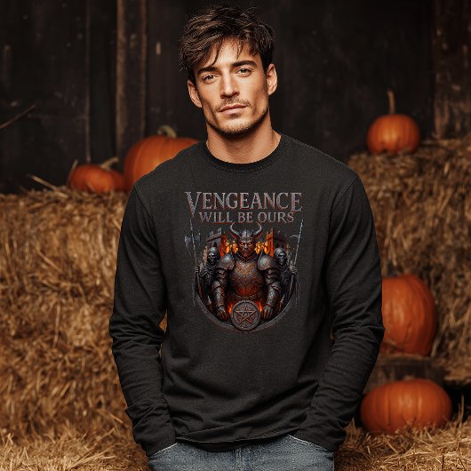 Rache Warrior Halloween Tri-Blend Shirt