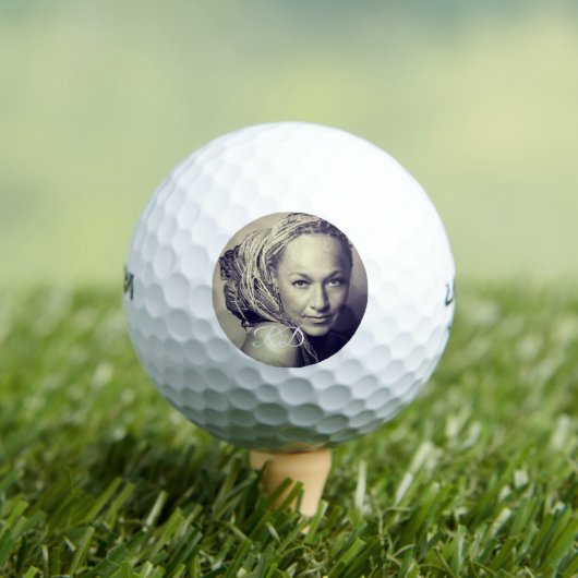 Rachel Dolezal Golf Ball Set 3 (Insitu T-Shirt)