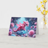 Rachel Dragon Karte (Gelbe Blume)