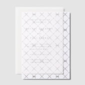 Rachel Formal Elegant Wedding Save the Date Pergament Einladungen (Versetzt (Einladung))