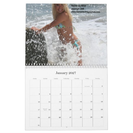 Rachel-Freude-Miller-Bikini Button-Oben Kalender (Jan 2027)