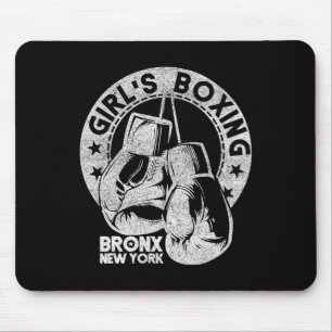 Rachel Girls Boxing Bronx Vintag Mousepad