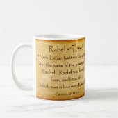 RACHEL Hebrew Name Tasse (Links)