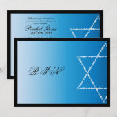 Rachel Ilona 2 Einladung (Vorne/Hinten)