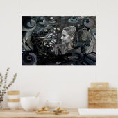 Rachel in einem Tesseract Poster (Küche)