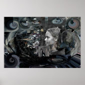 Rachel in einem Tesseract Poster (Vorne)