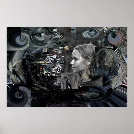 Rachel in einem Tesseract Poster (Vorne)