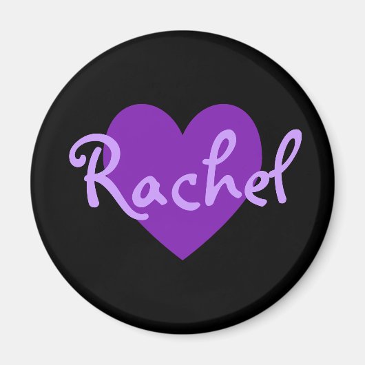 Rachel Lila Magnet (Vorne)