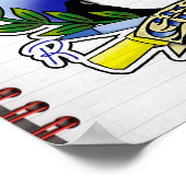 Rachel Maddow Geek Pride Poster (Ecke)