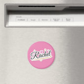 Rachel-Name niedliches Design Magnet (In Situ (Geschirrspüler))