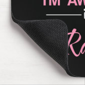 Rachel natürlich bin ich Phantastisch Mousepad (Ecke)