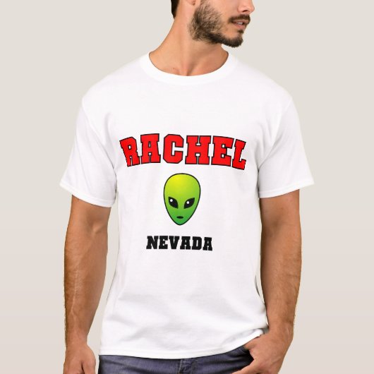 Rachel Nevada - Licht - Maßgeschneidert T-Shirt (Vorderseite)