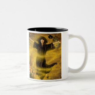 Rachel oben! zweifarbige tasse