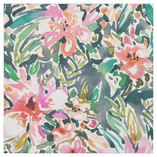 RACHEL PARADIES Stoff mit Blumen (Muster)