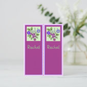 Rachel Personalisiert Lesezeichen Postkarte (Stehend Vorderseite)