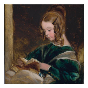 Rachel Russell Girl Portrait Edwin Henry Landseer Poster