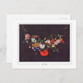 Rachel Ruysch #14 - Fine Art Postcard Postkarte (Vorne/Hinten)