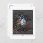 Rachel Ruysch #20 - Fine Art Postcard Postkarte (Vorne/Hinten)