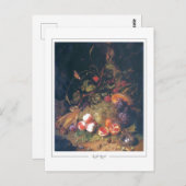 Rachel Ruysch #2 - Fine Art Postcard Postkarte (Vorne/Hinten)