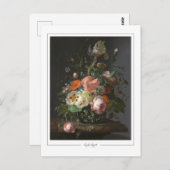 Rachel Ruysch #35 - Fine Art Postcard Postkarte (Vorne/Hinten)