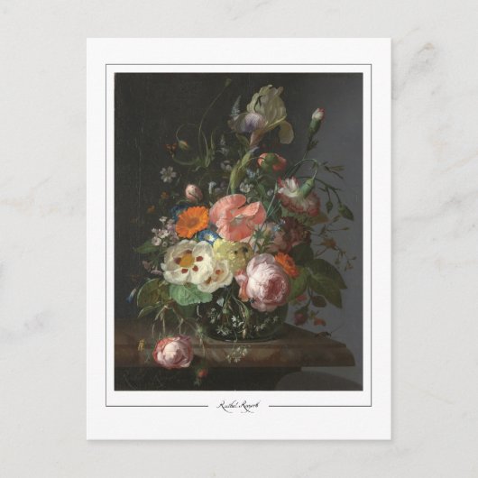 Rachel Ruysch #35 - Fine Art Postcard Postkarte (Vorderseite)