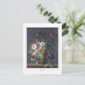 Rachel Ruysch #4 - Fine Art Postcard Postkarte (Stehend Vorderseite)