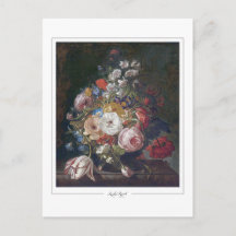 Rachel Ruysch #61 - Fine Art Postcard