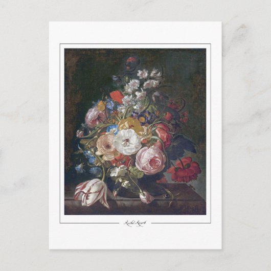 Rachel Ruysch #61 - Fine Art Postcard Postkarte (Vorderseite)