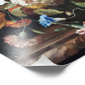 Rachel Ruysch - Stillleben mit Blume Fotodruck (Ecke)