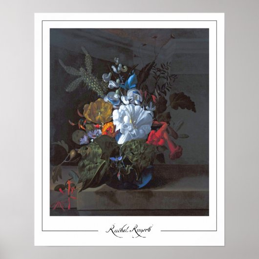 Rachel Ruysch Zedign Art Poster #20 (Vorne)