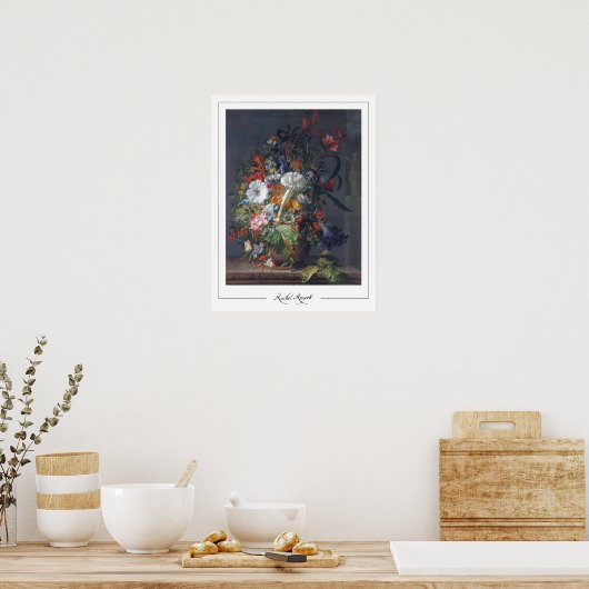 Rachel Ruysch Zedign Art Poster #4 (Küche)