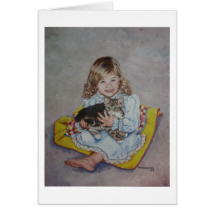 Rachel und ihr Kätzchen