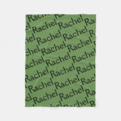 Rachel vom Waisenschwarzen, Fleecedecke (Vorderseite)