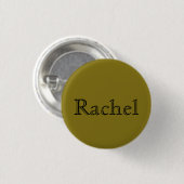 Rachel vom Waisenschwarzen, offener Schriftart des Button (Vorne & Hinten)