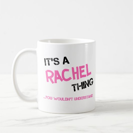 Rachel, was man nicht verstehen würde kaffeetasse (Links)