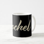 Rachel white gold Handwriting Tasse Kaffeetasse (VorderseiteRechts)
