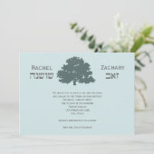 Rachel Zev Custom Einladung (Stehend Vorderseite)