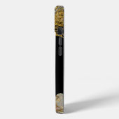 Rachella Elegant Ebony Chic Monogram Case-Mate iPhone Hülle (Rückseite / Links)