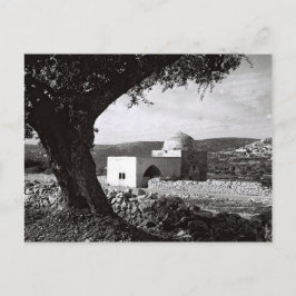 Rachel's Grab in Bethlehem - Altes Foto Postkarte