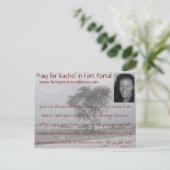 Rachels Praetkarte Postkarte (Stehend Vorderseite)