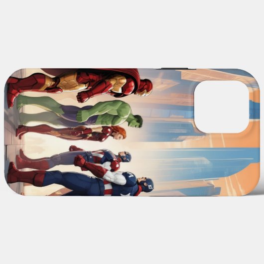 Rächer Case-Mate iPhone Hülle (Rückseite (Horizontal))