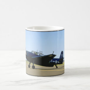 Rächer Grummans TBM, links Front_WWII Flugzeuge Kaffeetasse