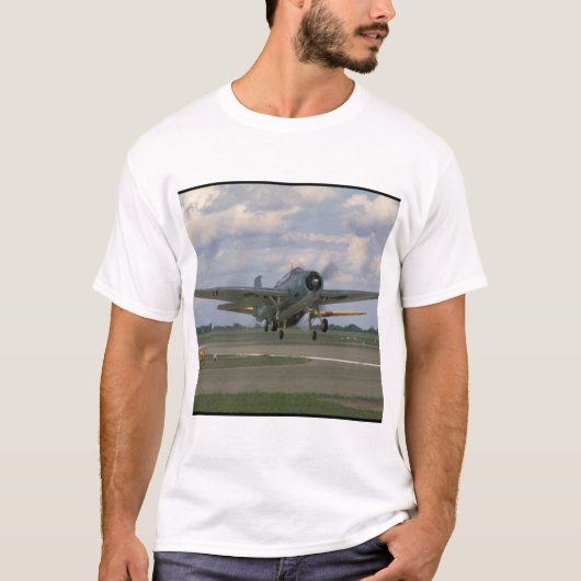Rächer Grummans TBM, Off_WWII Flugzeuge nehmend T-Shirt (Vorderseite)