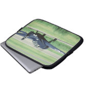 Rächer-Marine-Fördermaschinentorpedo Grummans Laptopschutzhülle (Vorne Knopf)