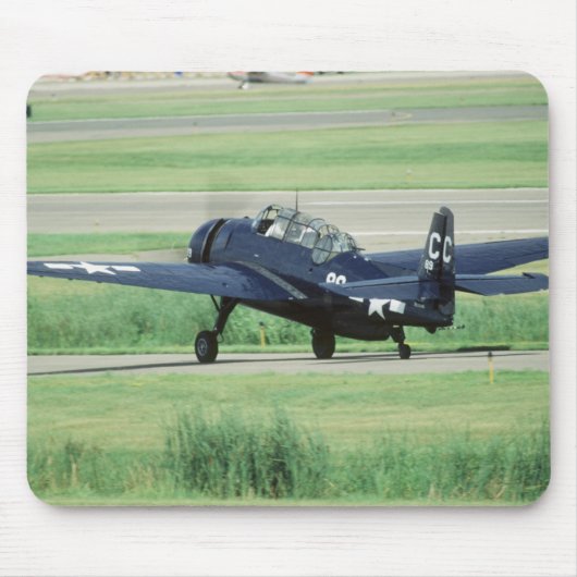 Rächer-Marine-Fördermaschinentorpedo Grummans Mousepad (Vorne)