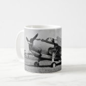 Rächer-Torpedo-Bomber 1945 Kaffeetasse (Vorderseite Links)