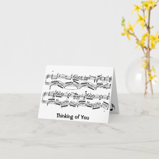 Rachmaninoff Note Card Karte (Gelbe Blume)